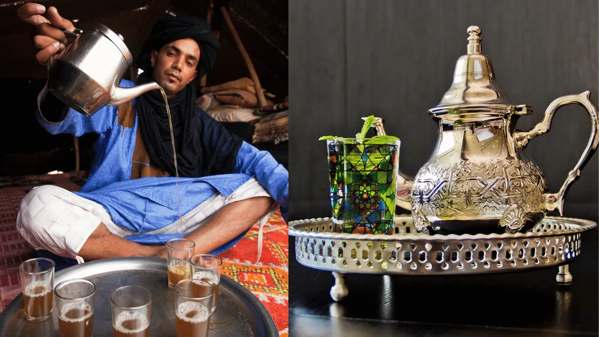Cultural Moroccan mint tea