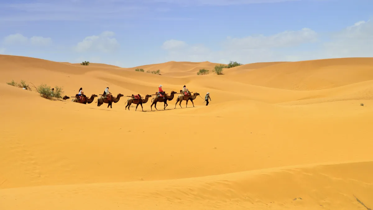 Merozuga sahra desert