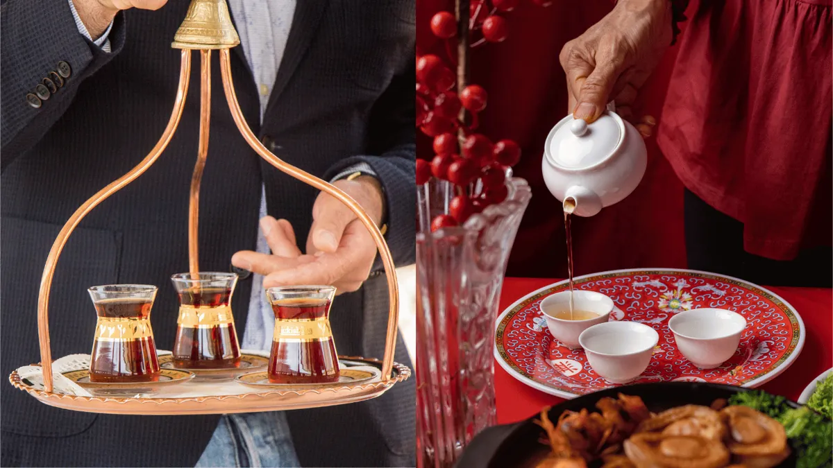 The Traditional Way to Serve Tea