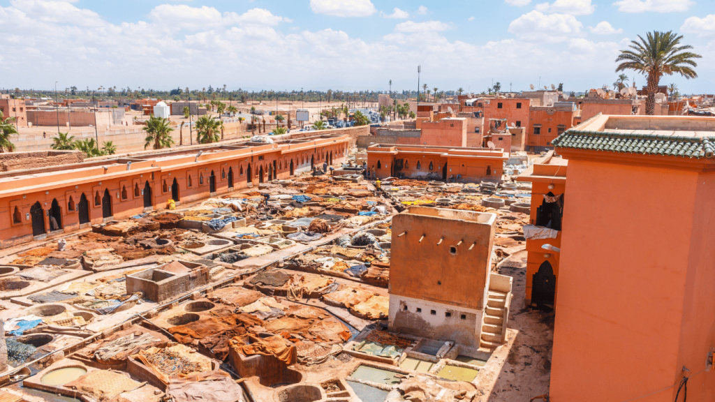 Paesaggio di Marrakech