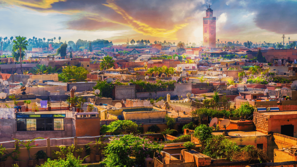 Posizionamento Globale di Marrakech
