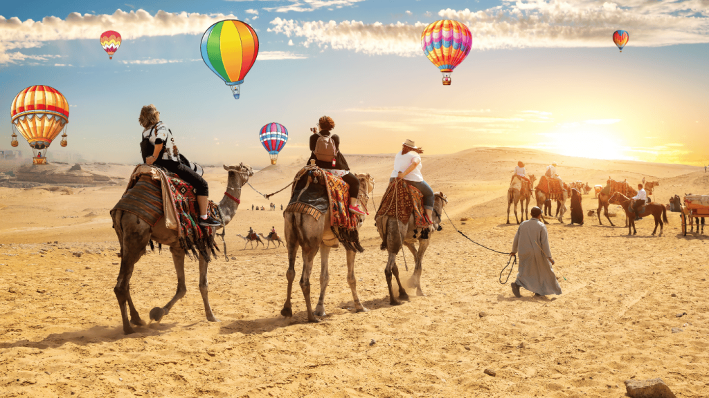Voli in mongolfiera e giro in cammello a Marrakech
