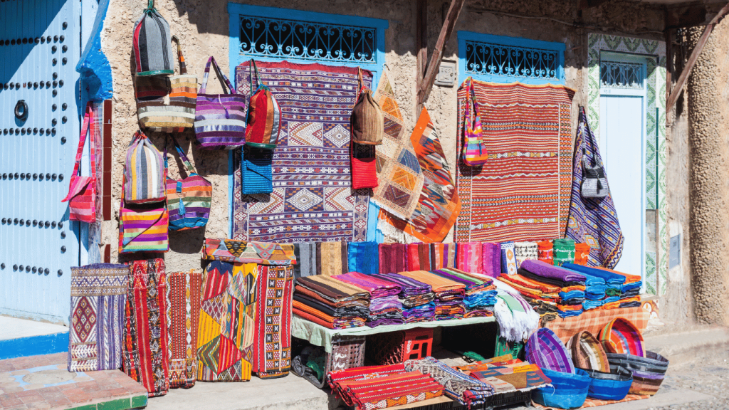 Moroccan Textiles Morocco Sahara Exploration