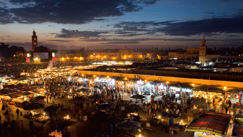 Marrakech vibrant city